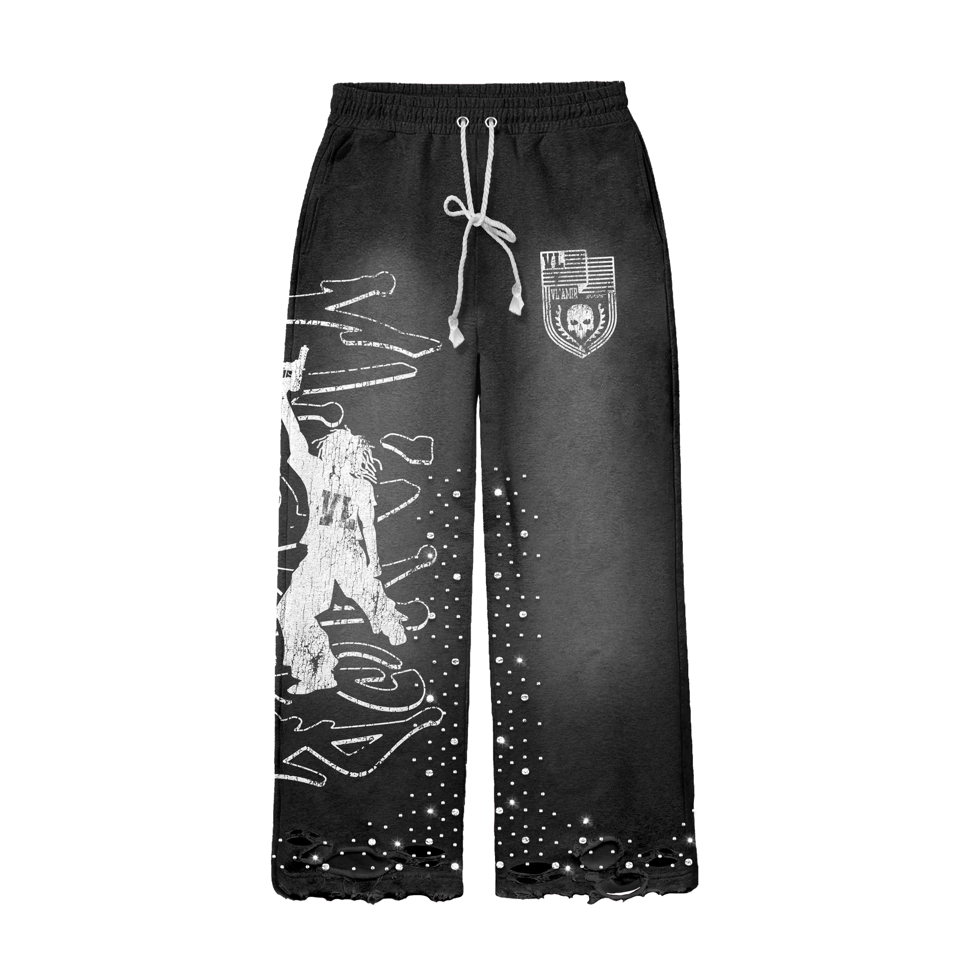 VL'AMIR BLACK SWEATPANTS
