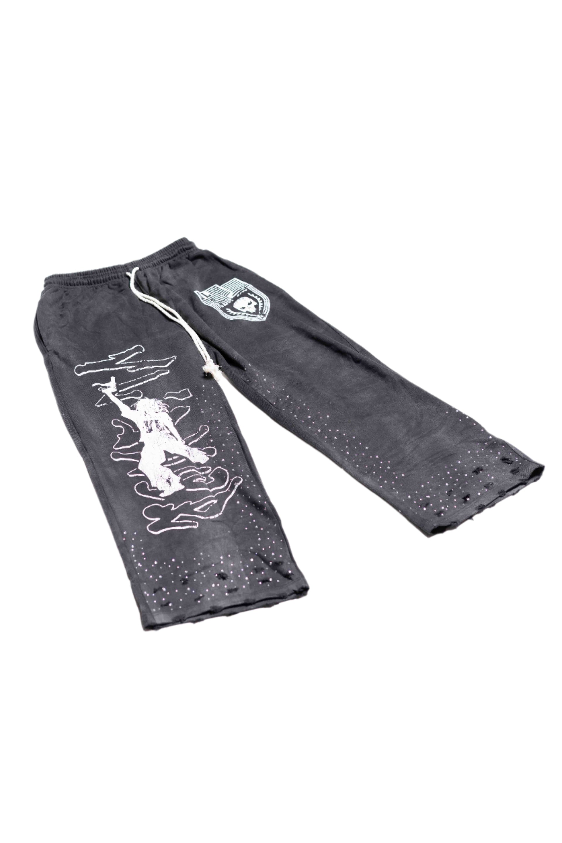 VL'AMIR BLACK SWEATPANTS