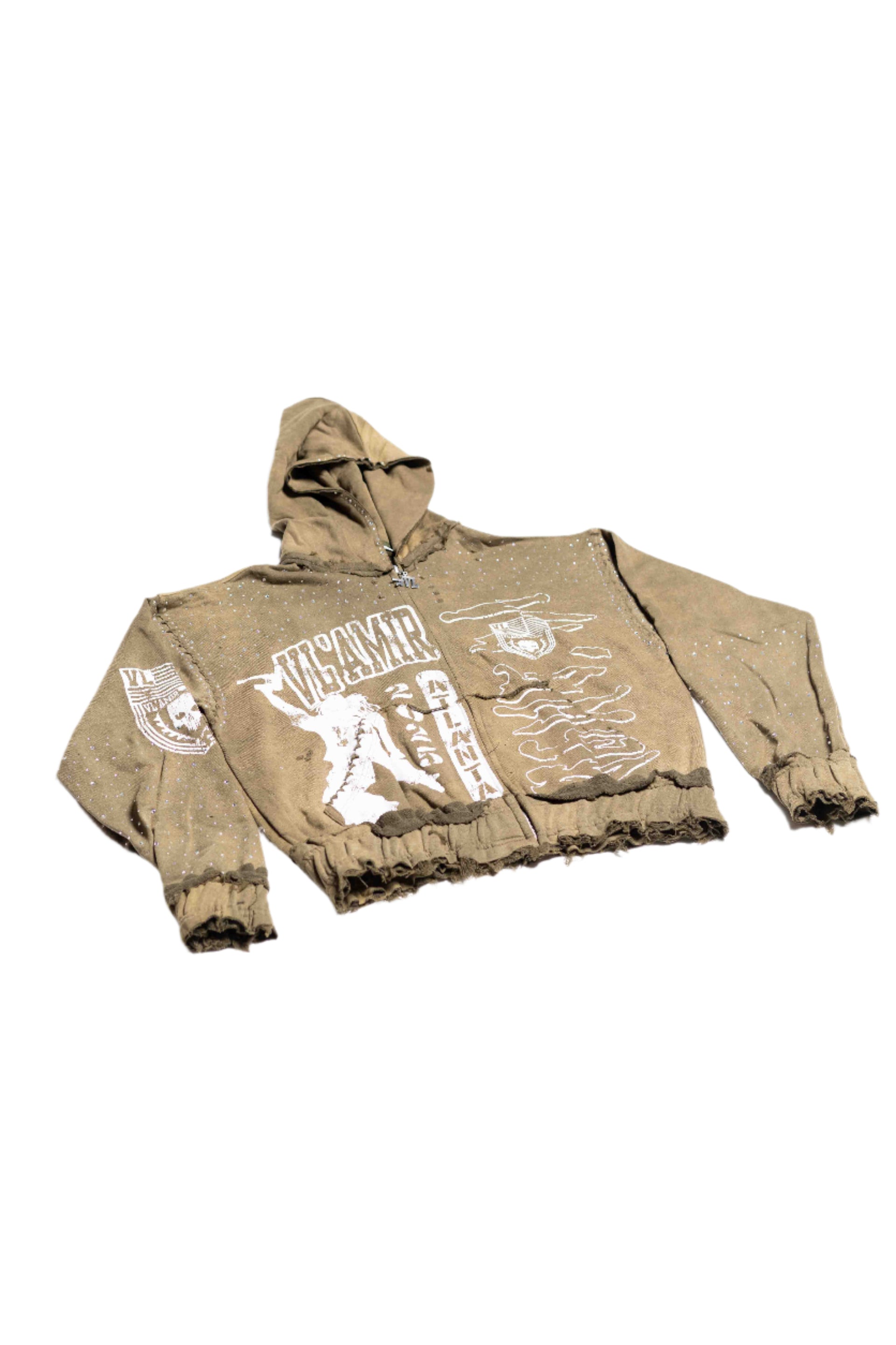 VL'AMIR GREEN ZIP-UP