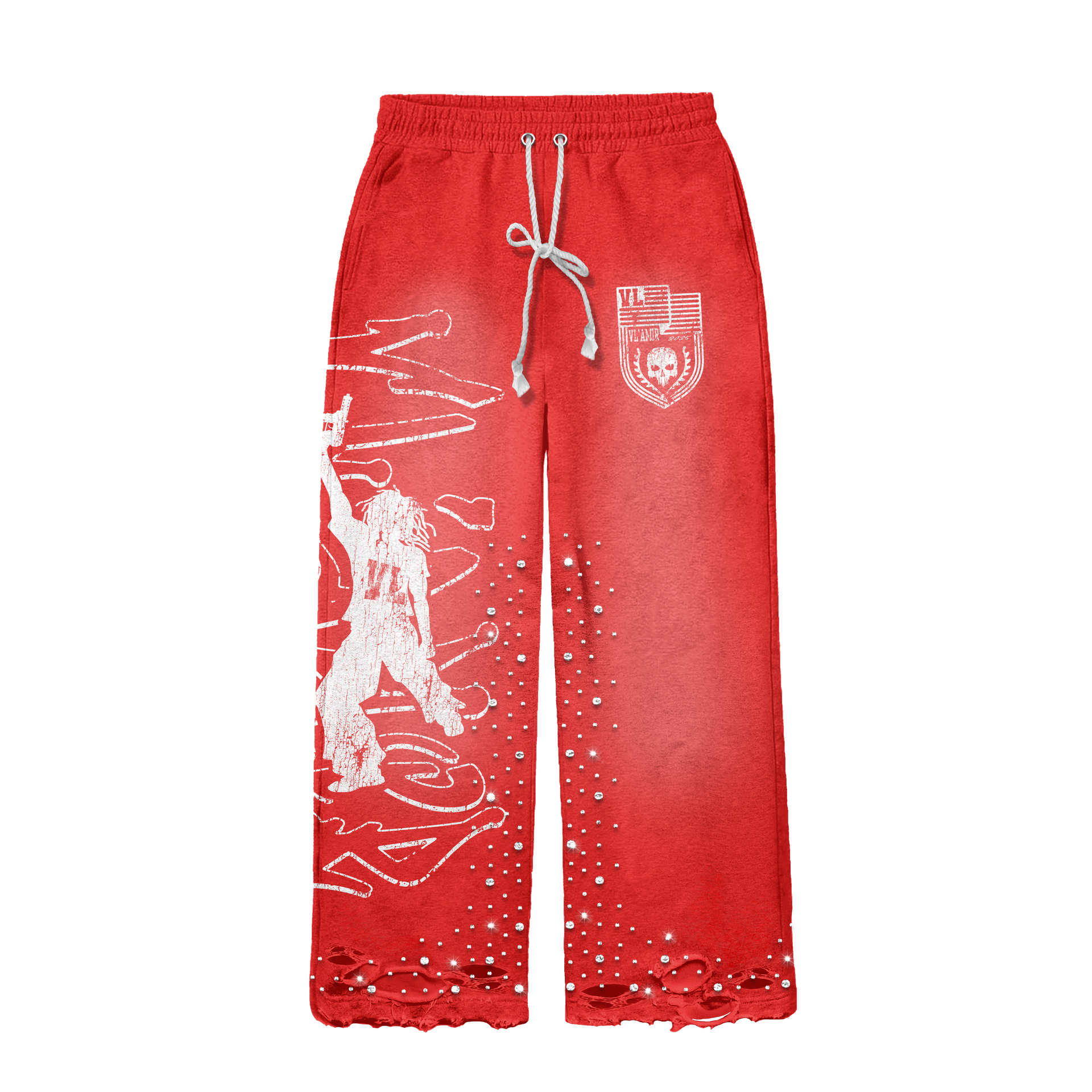VL'AMIR RED SWEATPANTS
